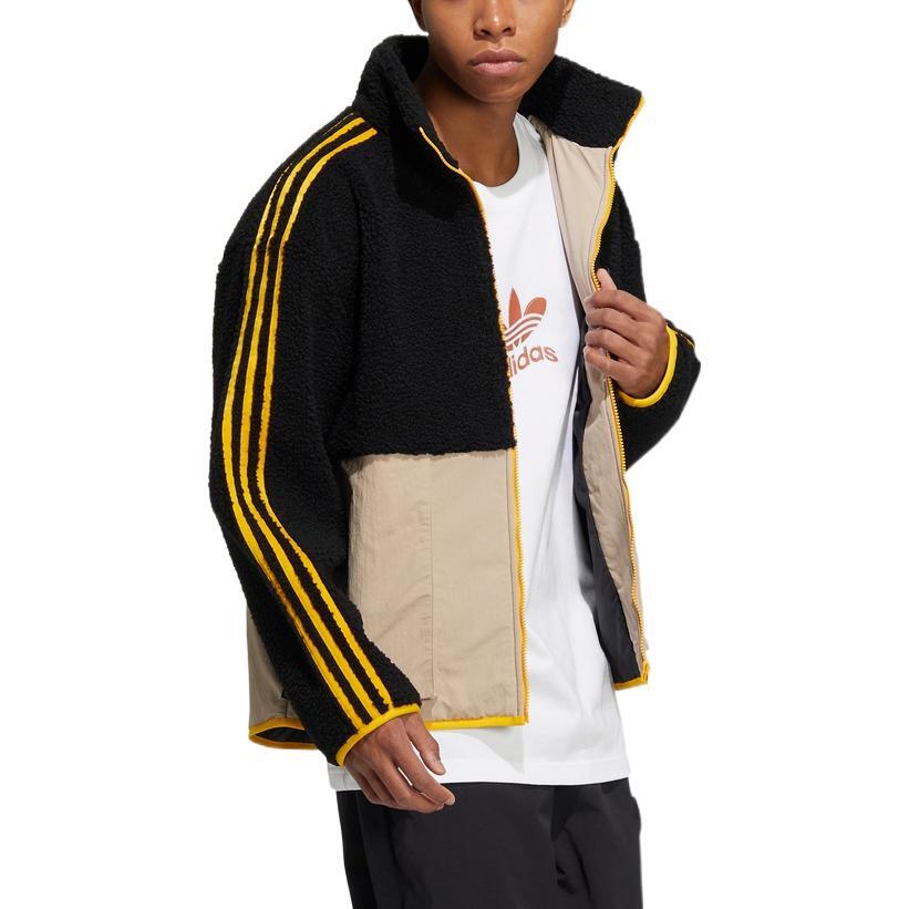adidas Oryginalna bluza polarowa Originals Trefoil FW22 z haftowanym logo i kołnierzem stójką HY1376