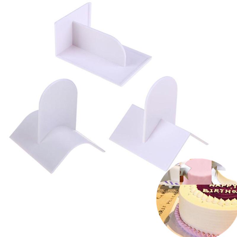 1pcs Quality Cake Smoother Polisher Smooth Tools DIY Fondant Cake Tools Mould Surface Polishing Pastr Sharp Edge