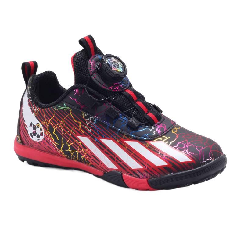 Rotary Buckle Children's Football Shoes for Preschool To Primary Competition Training