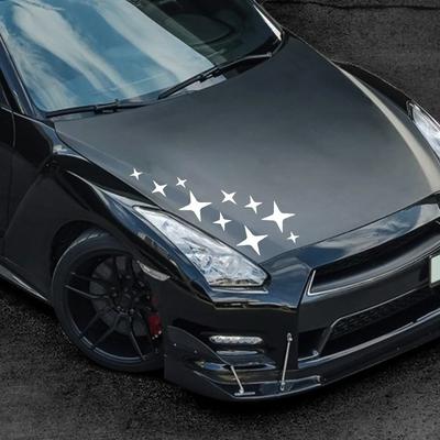 Car Body Side Stickers Stars Pattern Vinyl Decals For Cars SUVs Off Road Vehicles Auto Tuning Decoration Stickers Accessories
