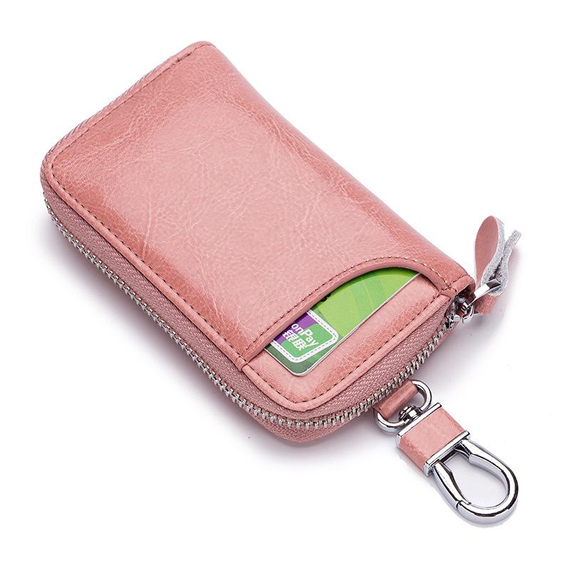 Men's Key Bag Zipper + Key Bag, Fashionable Multi-functional Car Key Bag, Key Bag Wholesale