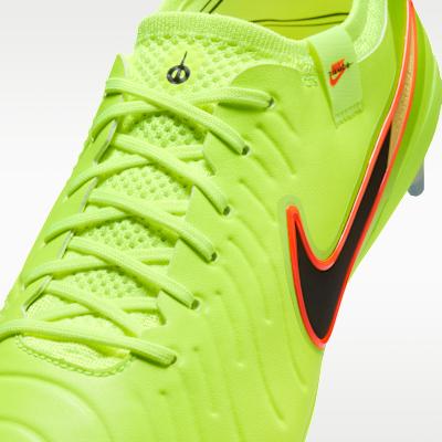 Nike Tiempo Legend 10 Elite FG Volt Black Men's Sneakers