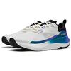 Li Ning SOFT GO Cushioning Slip Resistant Low top Casual Shoes Men's White Blue Purple AGLT125-1