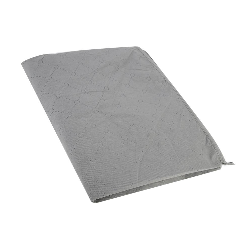 Bamboo Carbon Fibre Storage Bag with Zipper Large Durable Foldable for Clothes