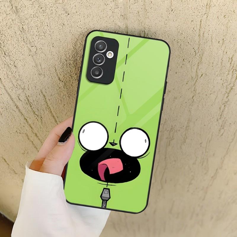 Invader Zim Telefoonhoesje Voor Samsung A72 A71 A70 A54 A52 A51 A50 A42 A40 A34 A33 A32 A31 A30 A22 A21 A20 A14 A12 A10 Glazen Cover