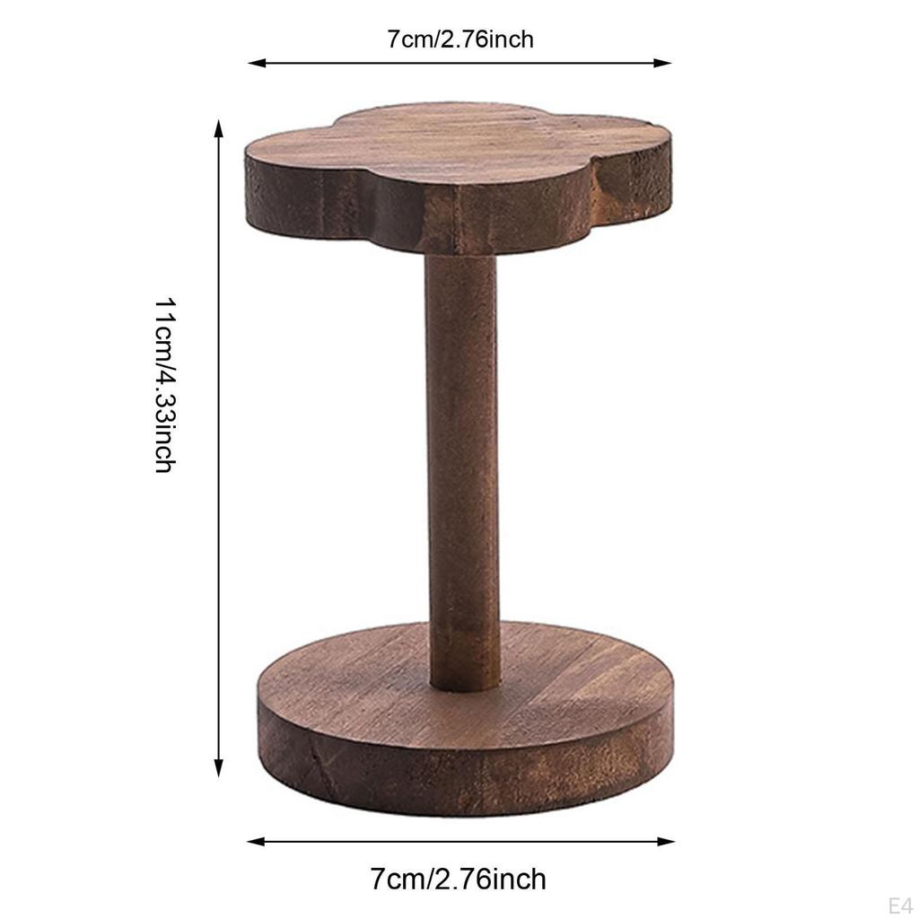 Display Stand ,Cupcake Riser, Figures Organizer ,Makeup Storage Rack for Desktop Badges