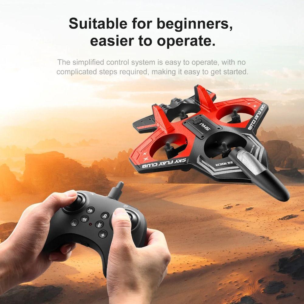Gravity Sensing Remote Control Foam Fighter Rechargeable RC Hobby Jet Plane  Kids Gifts