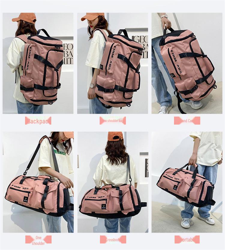 Unisex Large Capacity Multifunctional Backpack for Travel and Work with Dry/Wet Separation