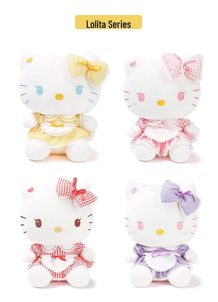 Genuine Hello Kitty Plush Toy - Cute Kitty Cat Doll Gift