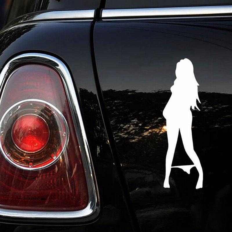 Car Decal Set Sexy Girl Silhouette Design Sticker for Car Body, Window & Auto Aesthetic Upgrade, Window & Auto Accessories