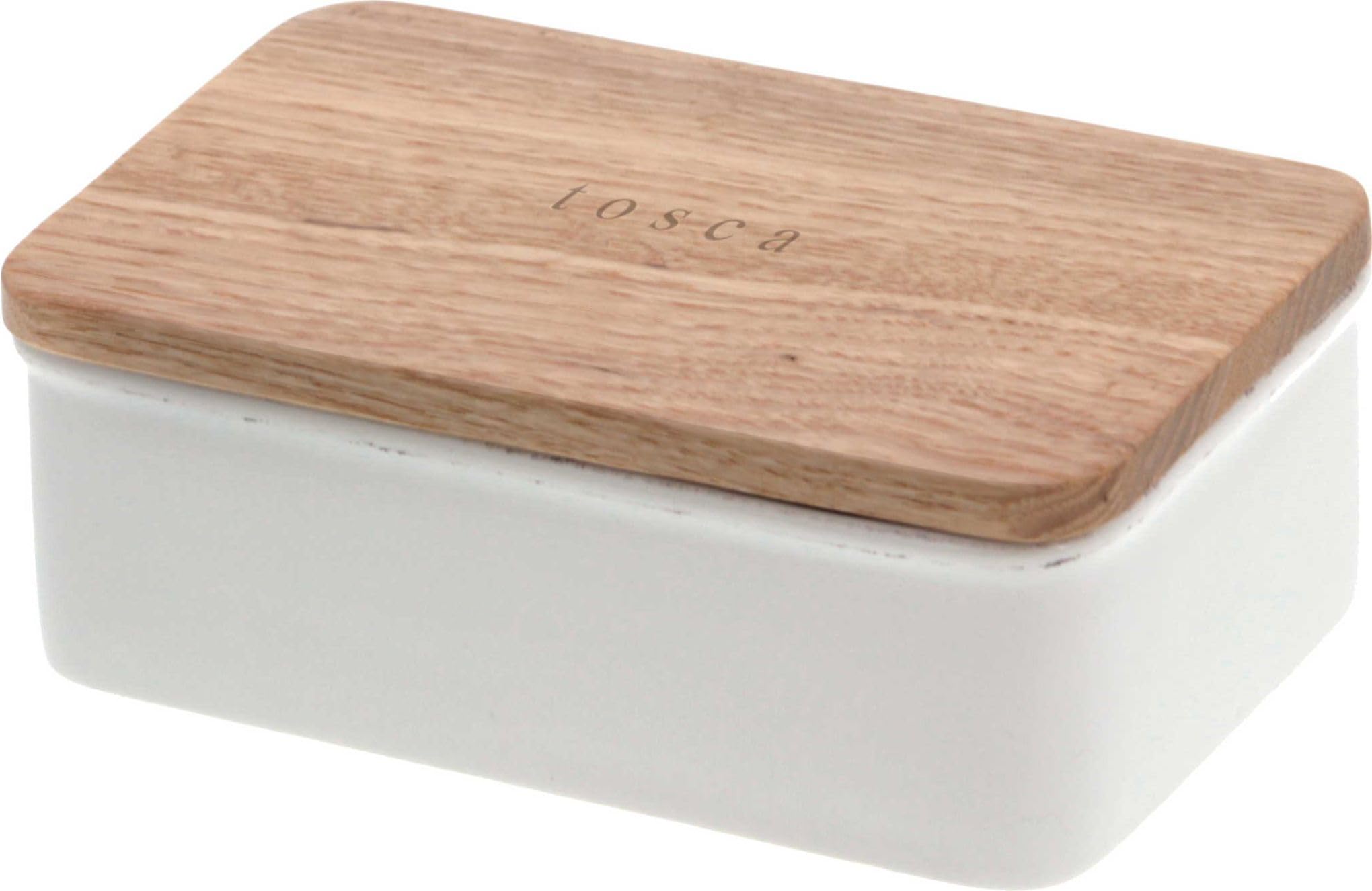 

Yamazaki Jitsugyo Butter Case White 470ml Tosca 3926 білий