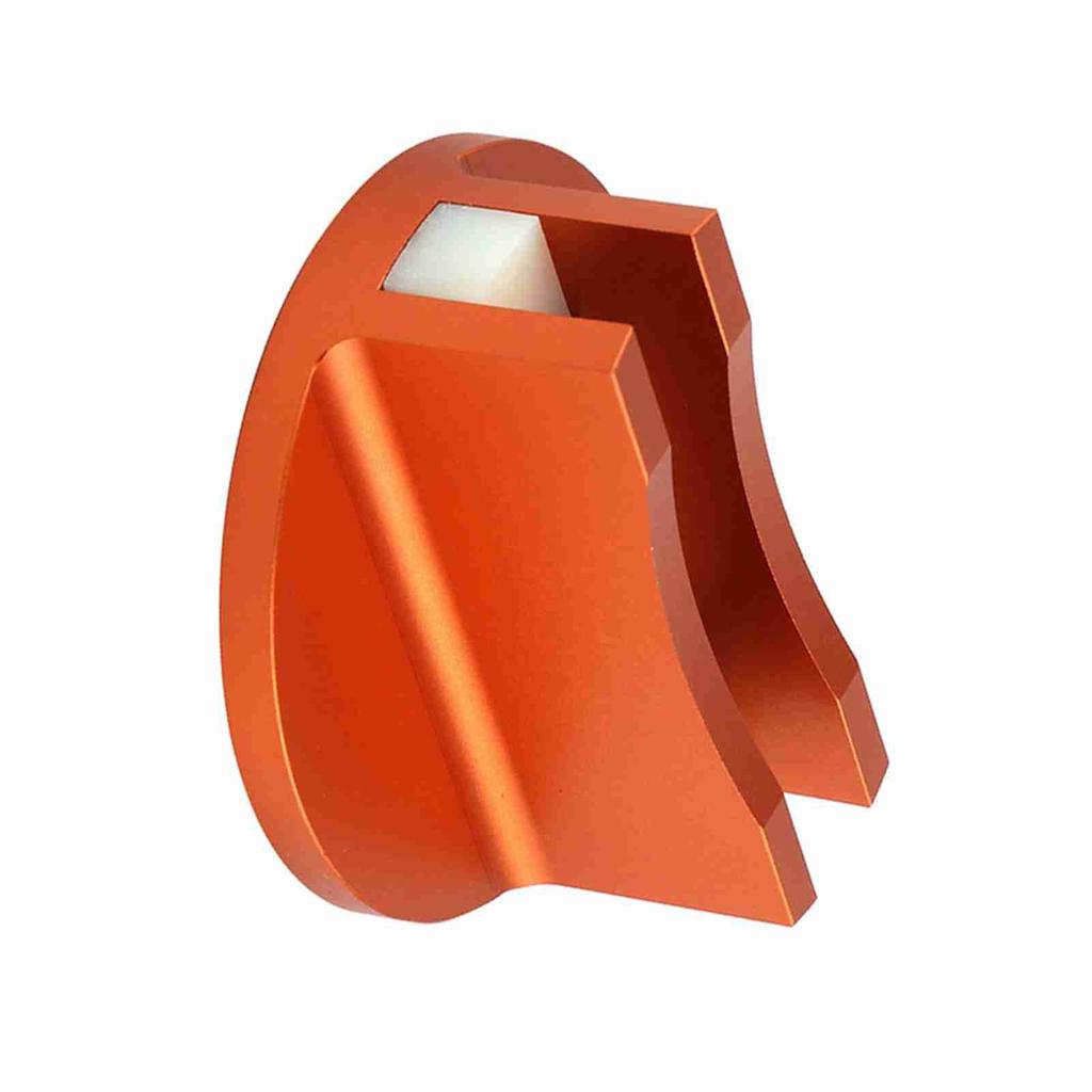 Aluminium Gegroefde Magnetische Krikblok Krikrail Adapter (Oranje)