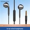 Universal 3.5mm In-Ear Wired Earphones for Android - Adjustable Stereo Sound for Gaming & Sports