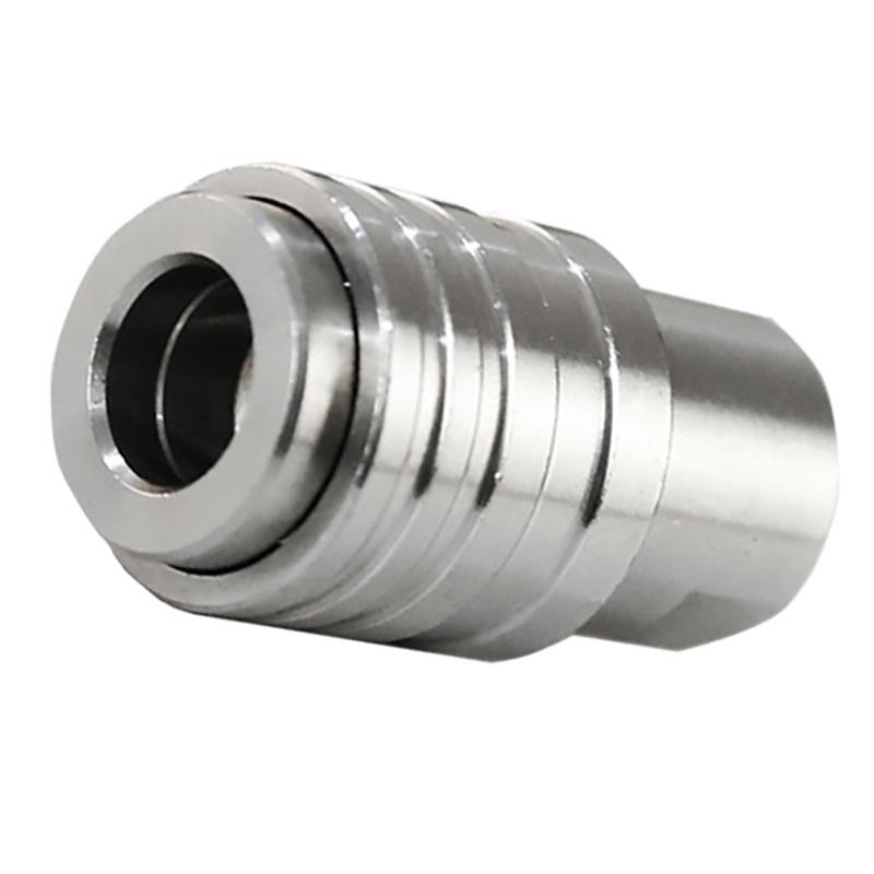 Self-Locking 1/4" Quick Connector Holder With Various Fitting Thread M14 G1/4 M22 For High Pressure Wash Gun