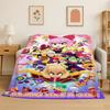 Super Soft Flannel Blanket Cartoon B-Brawl Game Comfortable Bedding Sofa Cover Home Decor Gift Teen Boys Girls Children
