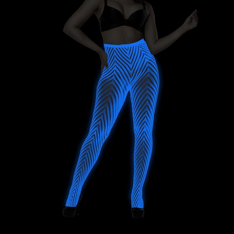 

Сексуальная одежда светящиеся леггинсы флуоресцентные колготки светящиеся носки-сетка синий свет жаккардовое кружево ажурные носки One size [simple package]