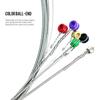 Rx Series Electric Guitar Strings Hexagonal Carbon Steel Core Super Light Gauge Nickel Alloy Coating For Bright Tone Durability