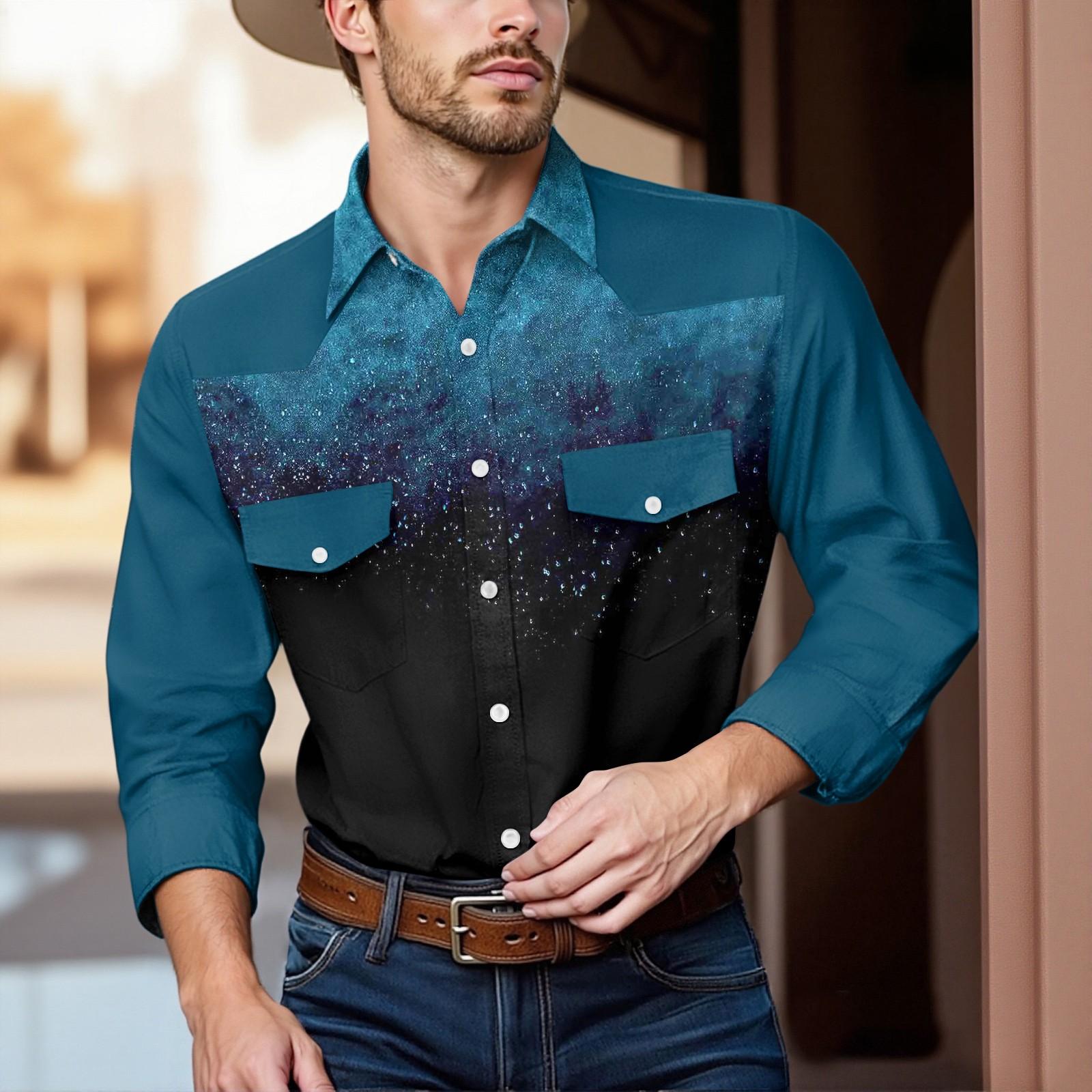 

Мужской модный топ кэжуал с короткими рукавами, лацканами и длиной до плеч XL чёрный