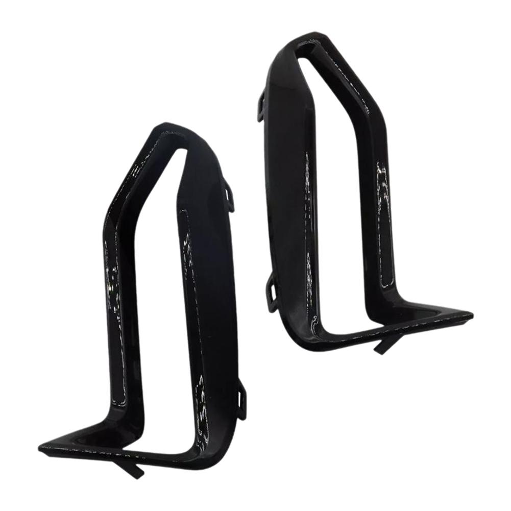 

2 шт. отделка переднего бампера 51118093301 51118093302 ABS для BMW 3 G20 G21 M340i детали противотуманных фар переднего бампера стиль молдинг