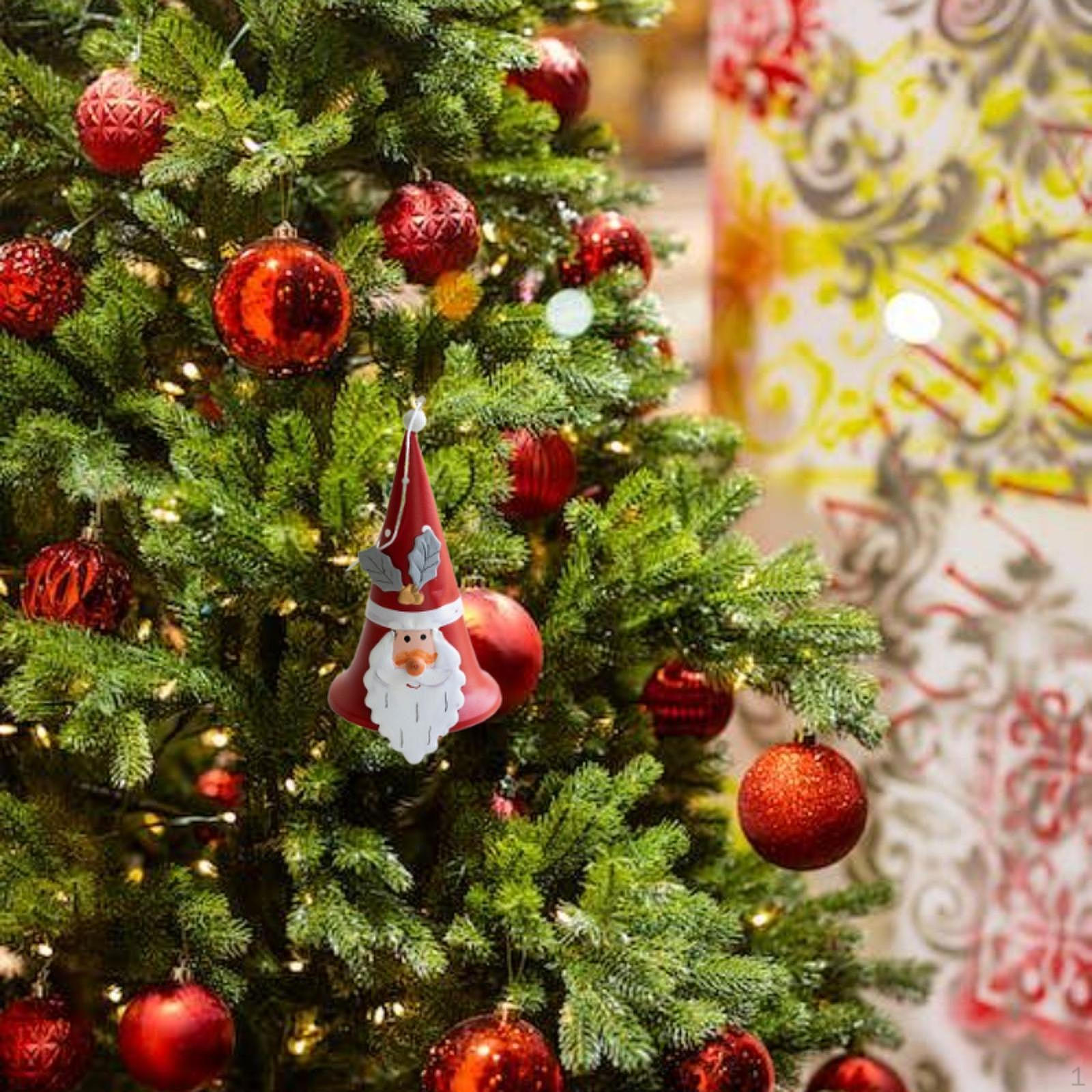 

Christmas Bell Pendant Santa Claus Xmas Decor Multipurpose Gift Tree