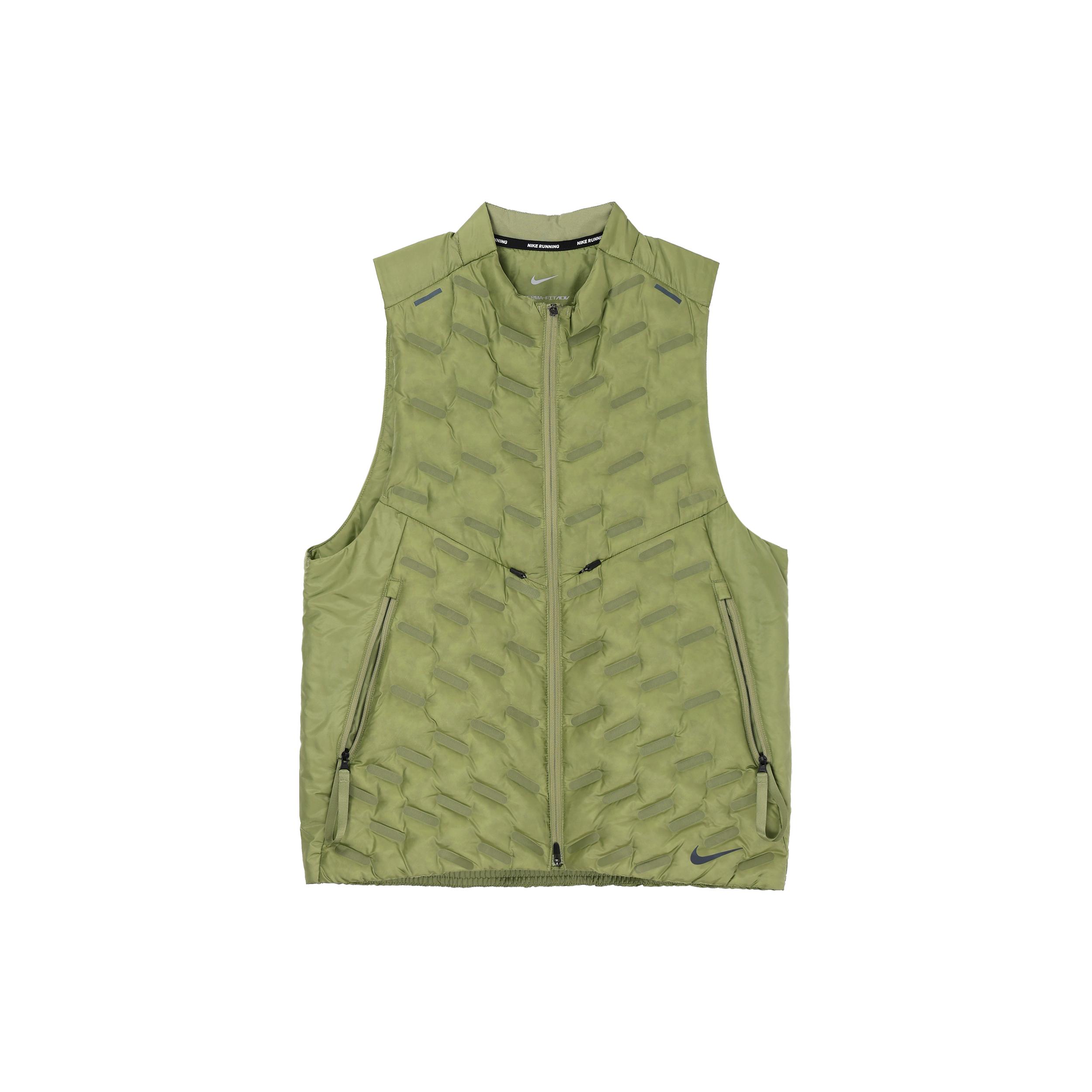 

New Nike THERMA FIT ADV Vests Men Green DD5696-334 XL