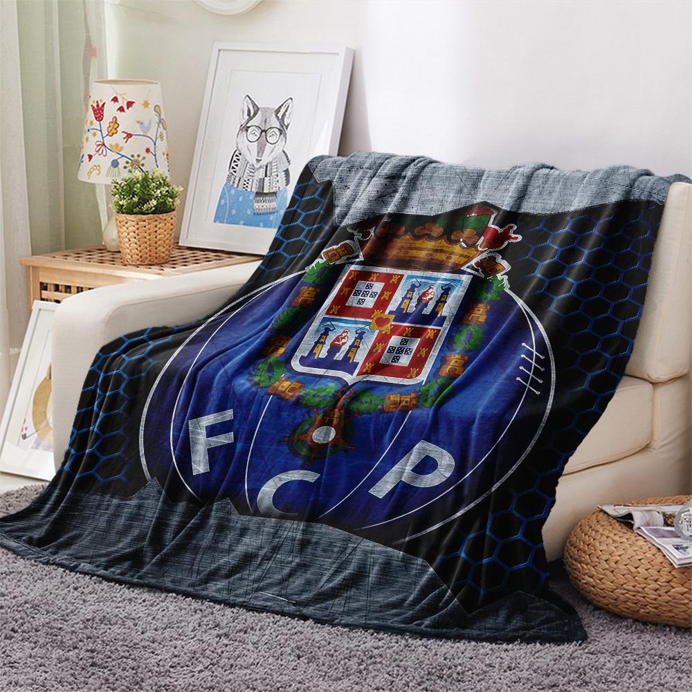 Futebol Clube Do Porto Flannel Blanket, High Quality Comfortable for All Seasons, Home Decor, Warmth and Comfort