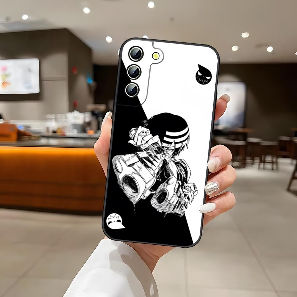 S-Soul Eater Phone Case For S25 Samsung S26 S24 Ultra S22 S23 S20 Fe S21 Plus A54 A34 A16 A53 Back Cover