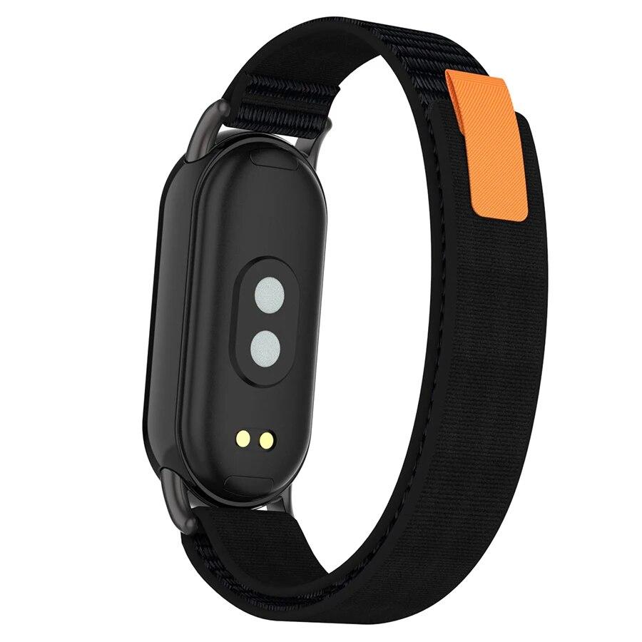 For Mi Band 8 Strap Nylon Loop Replacement Wristband For Xiaomi Mi Band 8 Smart Watch Band Bracelet Correa Breathable Strap