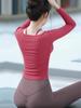 2025 Women's High-End Autumn/Winter Yoga Set with Built-in Bra – Perfect for Pilates and Fitness