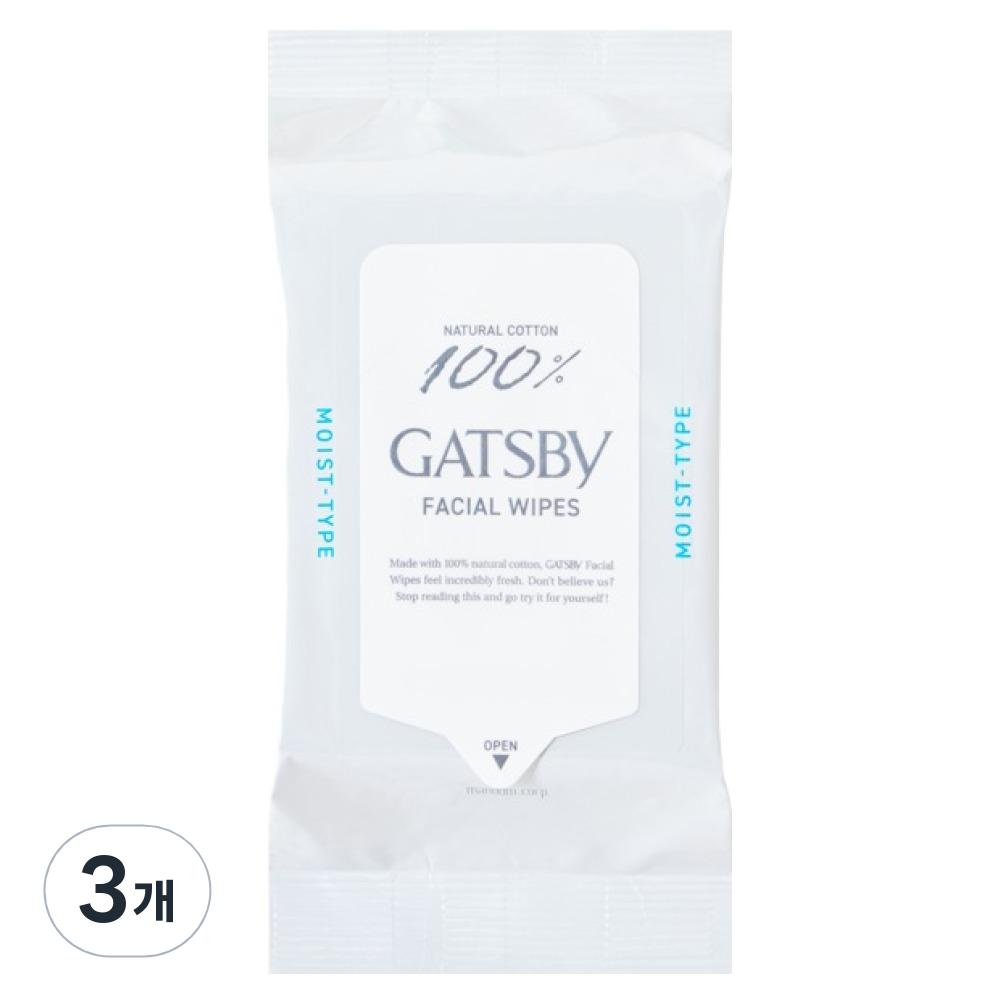 Gatsby Facial Cleansing Tissues Moist Type 3 Pcs