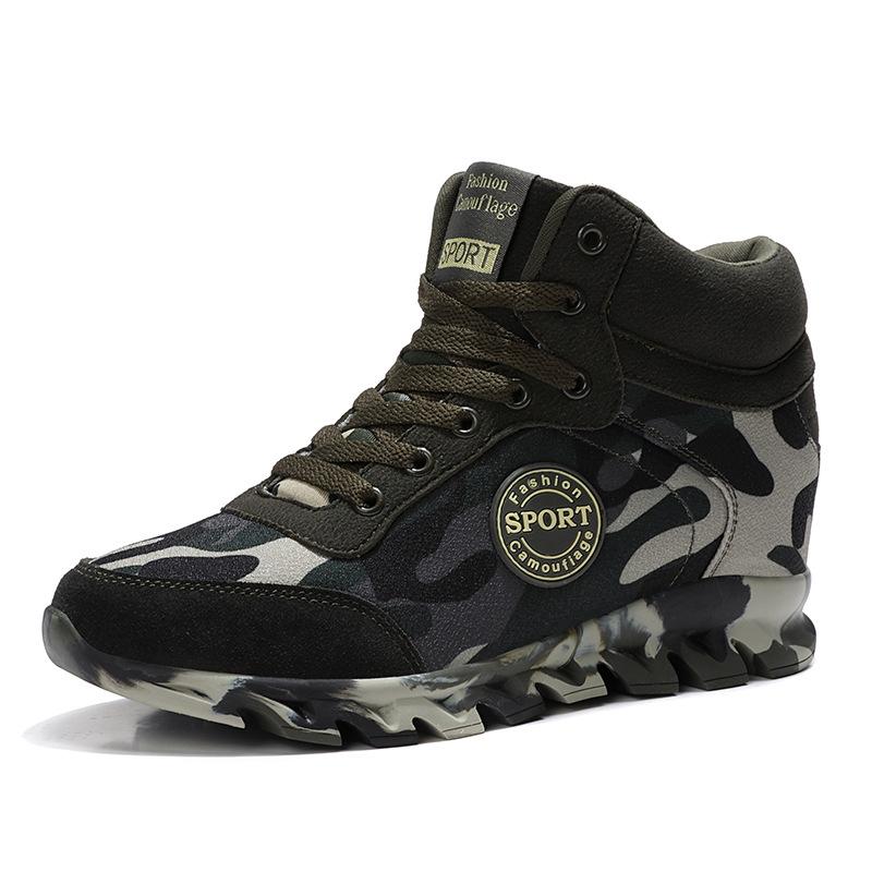Fashion Camouflage Female Boots Women Casual Sneakers Lace up Autumn Winter Ankle Boots for Women Shoes Big Size 35-42 WSH3422