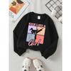 Kick Like A Girl Martial Arts Girls' Crew Neck Fashion Sweatshirt, Autumn And Winter Western Style Top, Long Sleeve T-Shirt