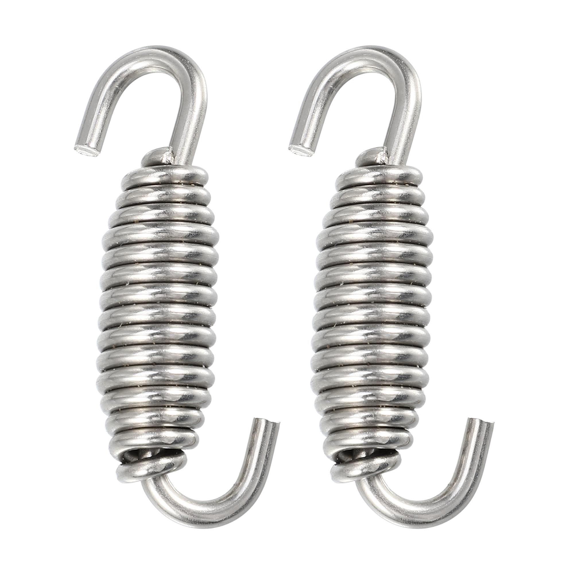 2-10Pcs 45mm 54mm 65mm Motorcycles Exhaust Pipe Spring with Hook Exhaust Pipe Spring Hook Modified Accessory