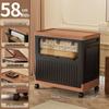 Oversized Flip-Top Storage Box: No Installation Required for Living Room Snacks and Kids' Toys