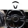 For Mazda 6 - U-Type Panel Trim Carbon Fiber 2PCS Inner Steering Wheel