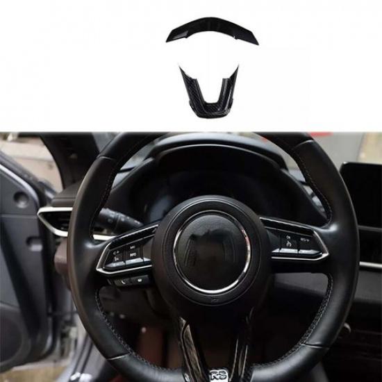 For Mazda 6 - U-Type Panel Trim Carbon Fiber 2PCS Inner Steering Wheel