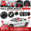 2025 Chaud 7pcs 45mm 68mm 74mm 82mm Emblème Capot Avant Voiture Badge Coffre Arrière Logo Volant pour BMW M F30 G01 E36 E39 E87 E46 E9