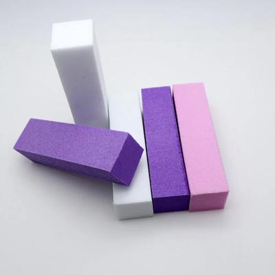 O melhor vendedor 5Pcs/Lote Moda Esponja Lixa de Unha Bloco Manicure Polonês Lixar Unha Buffer Tofu Polimento Ferramentas de Arte de Unhas para Unhas