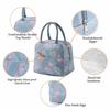 Insulated Lunch Bag, Foldable Tote Bag, Lunch Storage Box, Wide Opening, Insulated Cool Lunch Bag, Waterproof, Thermal, Leak-Proof, Lunch Organizer fo