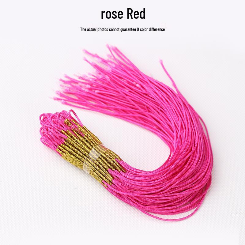 Hand-Woven Gold Wire Pull Ring Necklace & Bracelet Pendant with Movable Loop