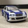 1:24 BMW M3 GTR E46 Performance Straßenrennsport Legierung Metall Druckguss Modellauto Jungen Hohe Simulation Miniatur Zuhause Feiertagsgeschenk