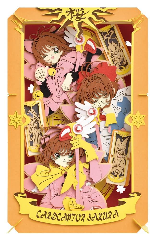 Ensky Cardcaptor Sakura Paper Theater Battle Costume H160 x W100 x D42mm Paper PT-L35 Approx.