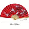 Extra Large Chinese Folding Fan 160*90cm Home Decoration Wall Decor Vintage Wedding Photography Background Wall Painting Props