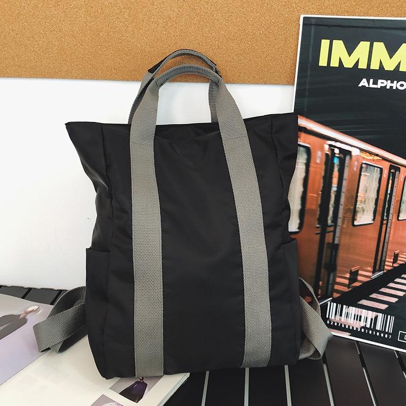 Large Capacity Simple Casual Handbag Bag New Fashion Backpack Niche Versatile Backpack