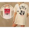 The Cure Wish Tour 92 Grafik-T-Shirt Retro Band-Shirt Gothic Alt Rock Bekleidung Sommer Unisex Locker und Atmungsaktiv Baumwoll-T-Shirt Top