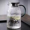 Cold Water Kettle High Temperature Resistant Tree Pattern Household Cold Water Kettle Cup Large Capacity Living Room Glass Kettle Teapot