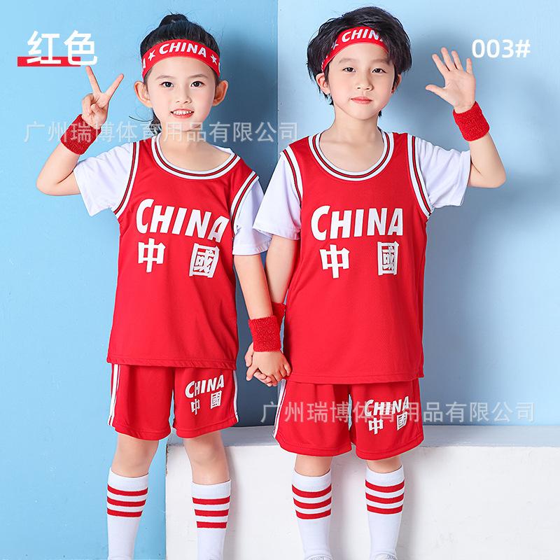 Football training clothes, new short-sleeved basketball clothes, wholesale fake two pieces, sports performance activities, breathable and quick-drying