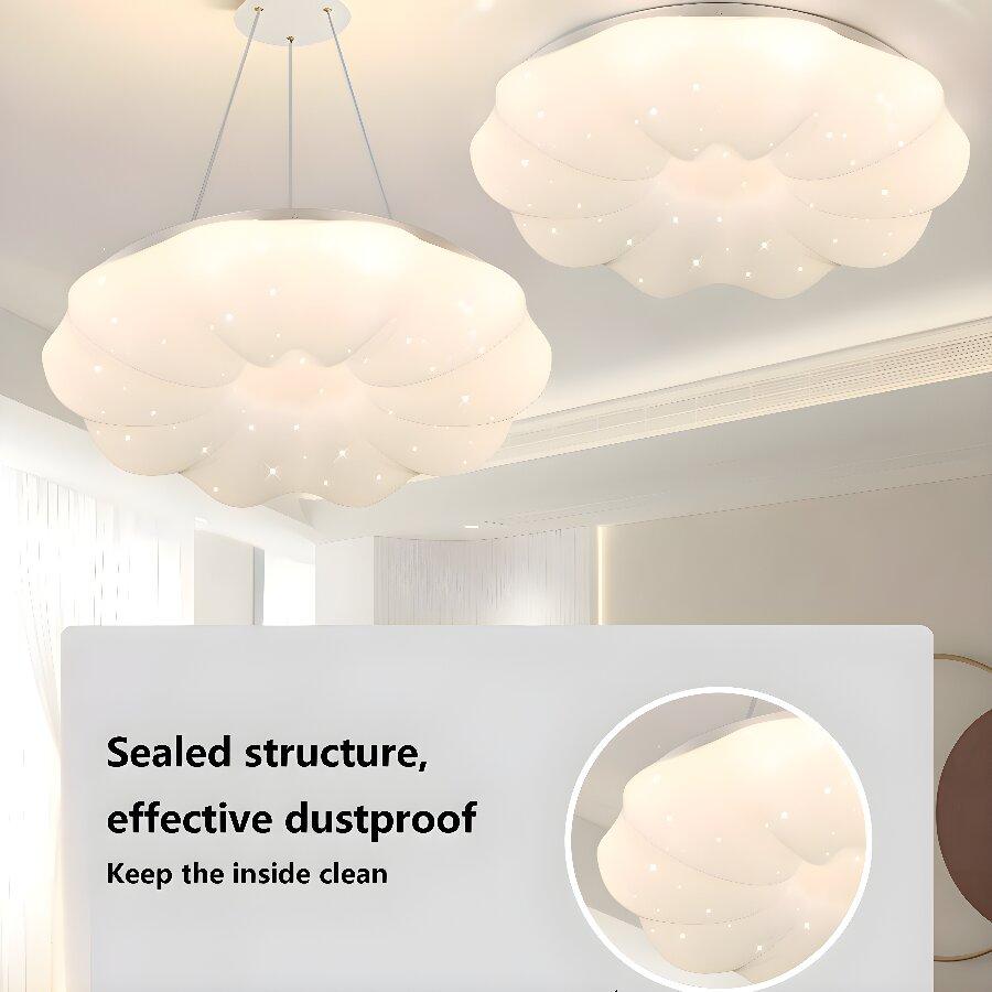 Cloud Led Ceiling Light Children's Lamp Interior Lustre Atmosphere Bedroom Chandelier Home Decoration Ceiling Light Fixture
