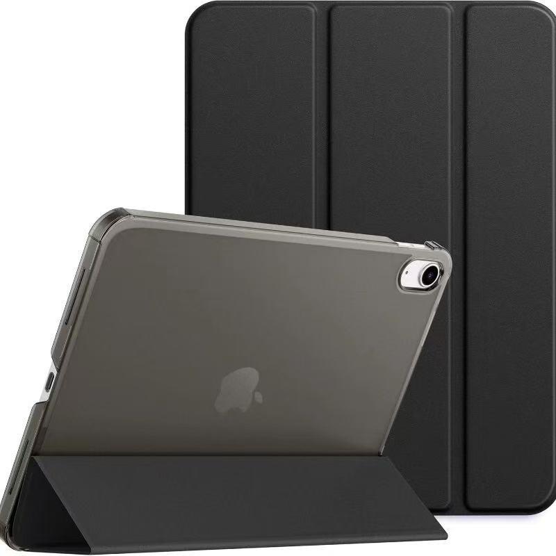 IPad Air 10.9 Inch Case 10th Gen 11 Transparent Frosted PC Hard Shell 3-Fold Stand Cover