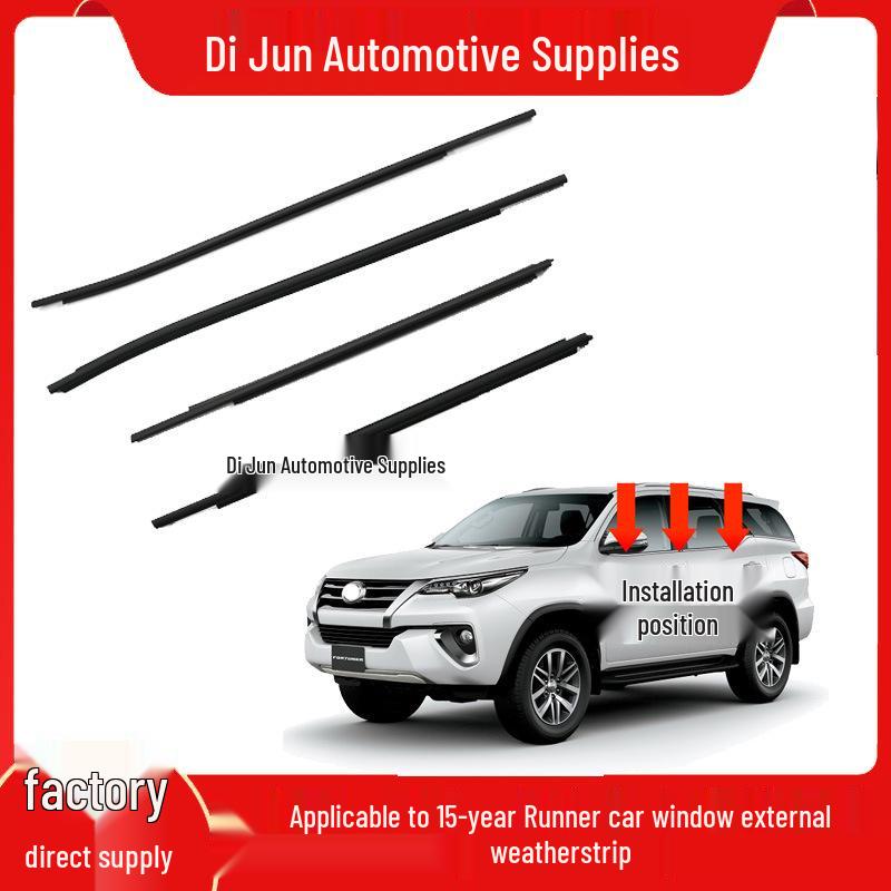 

Waterproof Trim Strip for 2005-2015 Imported Toyota Fortuner Windows Left Front Door